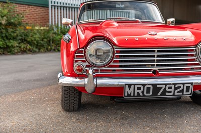 Lot 193 - 1966 Triumph TR4A IRS (Surrey Top)