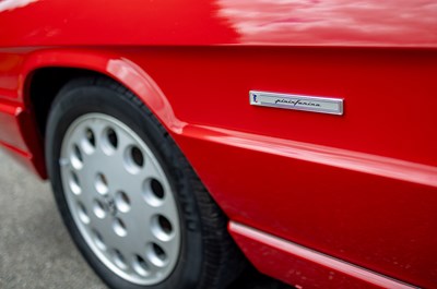 Lot 130 - 1990 Alfa Romeo Spider 2.0