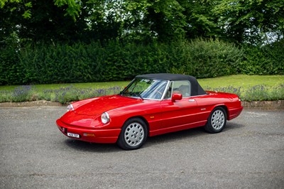 Lot 130 - 1990 Alfa Romeo Spider 2.0