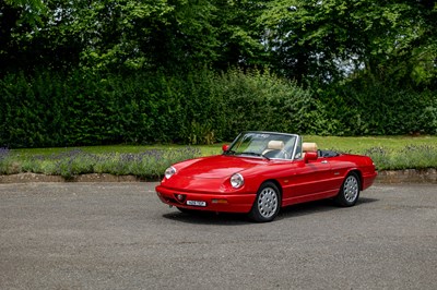 Lot 130 - 1990 Alfa Romeo Spider 2.0