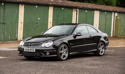 Lot 254 - 2008 Mercedes-Benz CLK 63 AMG Coupé