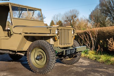 Lot 158 - 1942 Ford Willys Jeep (GPW)
