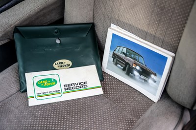 Lot 134 - 1987 Range Rover Efi (3.5 Litre)