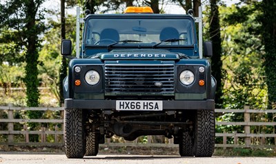 Lot 133 - 2017 Land Rover Defender 130TD Pick-Up