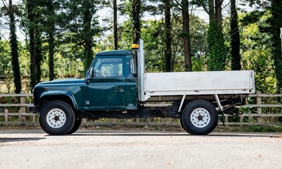 Lot 133 - 2017 Land Rover Defender 130TD Pick-Up
