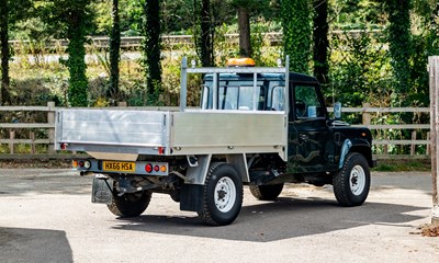 Lot 133 - 2017 Land Rover Defender 130TD Pick-Up