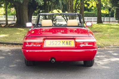 Lot 147 - 1991 Alfa Romeo Spider Veloce