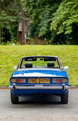 Lot 117 - 1976 Triumph Stag