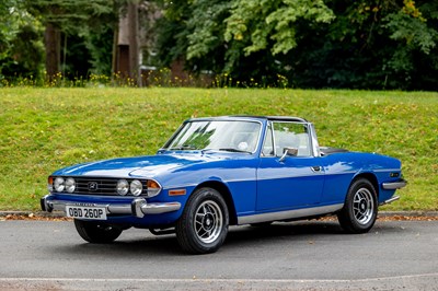 Lot 117 - 1976 Triumph Stag