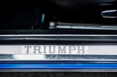 Lot 117 - 1976 Triumph Stag