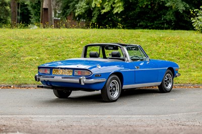 Lot 117 - 1976 Triumph Stag