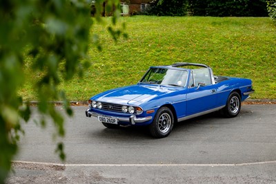 Lot 117 - 1976 Triumph Stag