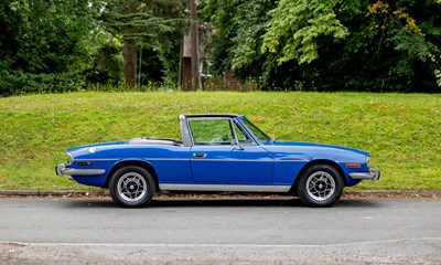 Lot 117 - 1976 Triumph Stag