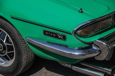Lot 111 - 1976 Triumph Stag