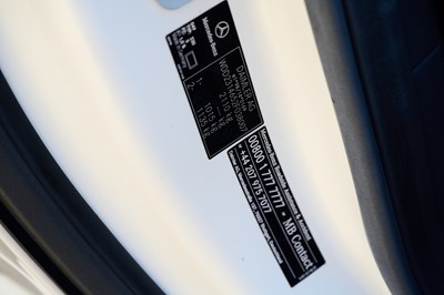 Lot 123 - 2015 Mercedes-Benz SL400 Mille Miglia 417 Edition