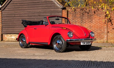 Lot 113 - 1972 Volkswagen Beetle 1302 Convertible *WITHDRAWN*