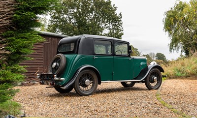 Lot 105 - 1934 Jowett Kestrel