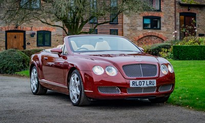 Lot 150 - 2007 Bentley Continental GTC