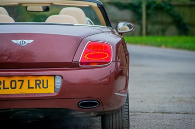 Lot 150 - 2007 Bentley Continental GTC