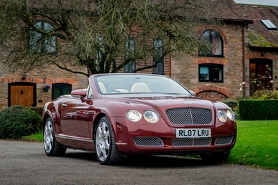 Lot 150 - 2007 Bentley Continental GTC