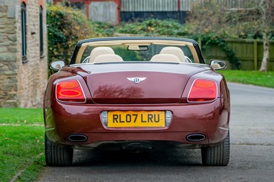 Lot 150 - 2007 Bentley Continental GTC