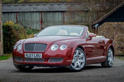 Lot 150 - 2007 Bentley Continental GTC