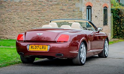Lot 150 - 2007 Bentley Continental GTC