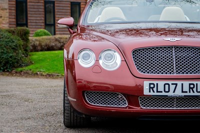 Lot 150 - 2007 Bentley Continental GTC