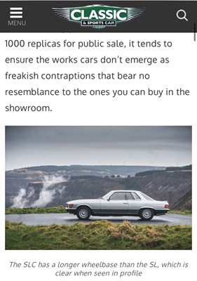Lot 153 - 1979 Mercedes-Benz 450 SLC 5.0 litre