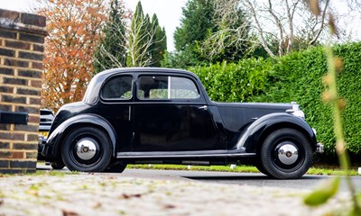 Lot 109 - 1939 Rover 10 Coupé