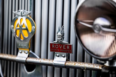 Lot 109 - 1939 Rover 10 Coupé
