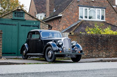 Lot 109 - 1939 Rover 10 Coupé