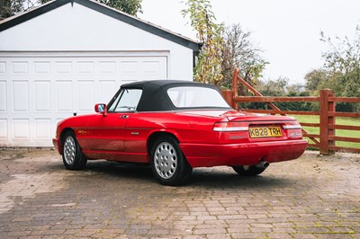 Lot 132 - 1992 Alfa Romeo Spider S4