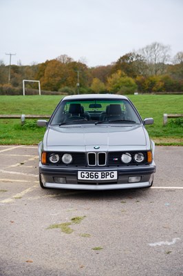 Lot 167 - 1989 BMW M635 CSI