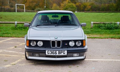 Lot 167 - 1989 BMW M635 CSI