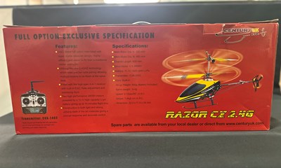 Lot 19 - Razor CX RC Helicopter