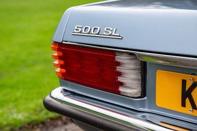 Lot 1 - 1985 Mercedes-Benz 500SL