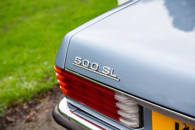 Lot 1 - 1985 Mercedes-Benz 500SL