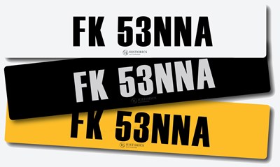 Lot 19 - Registration FK 53NNA
