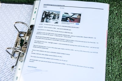 Lot 138 - 1991 Honda NSX