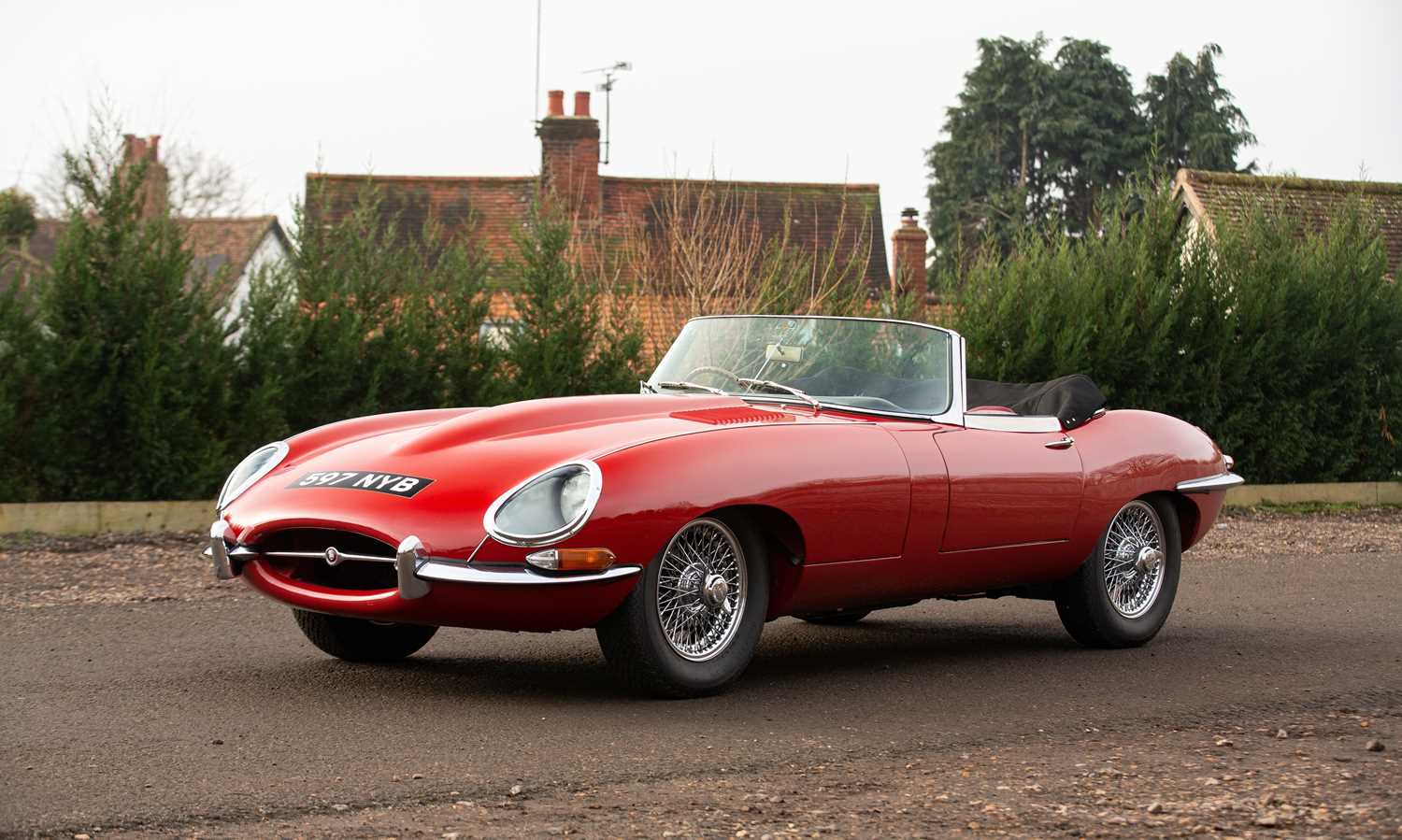 Lot 211 - 1961 Jaguar E-Type 3.8 ' Flat Floor ' Roadster