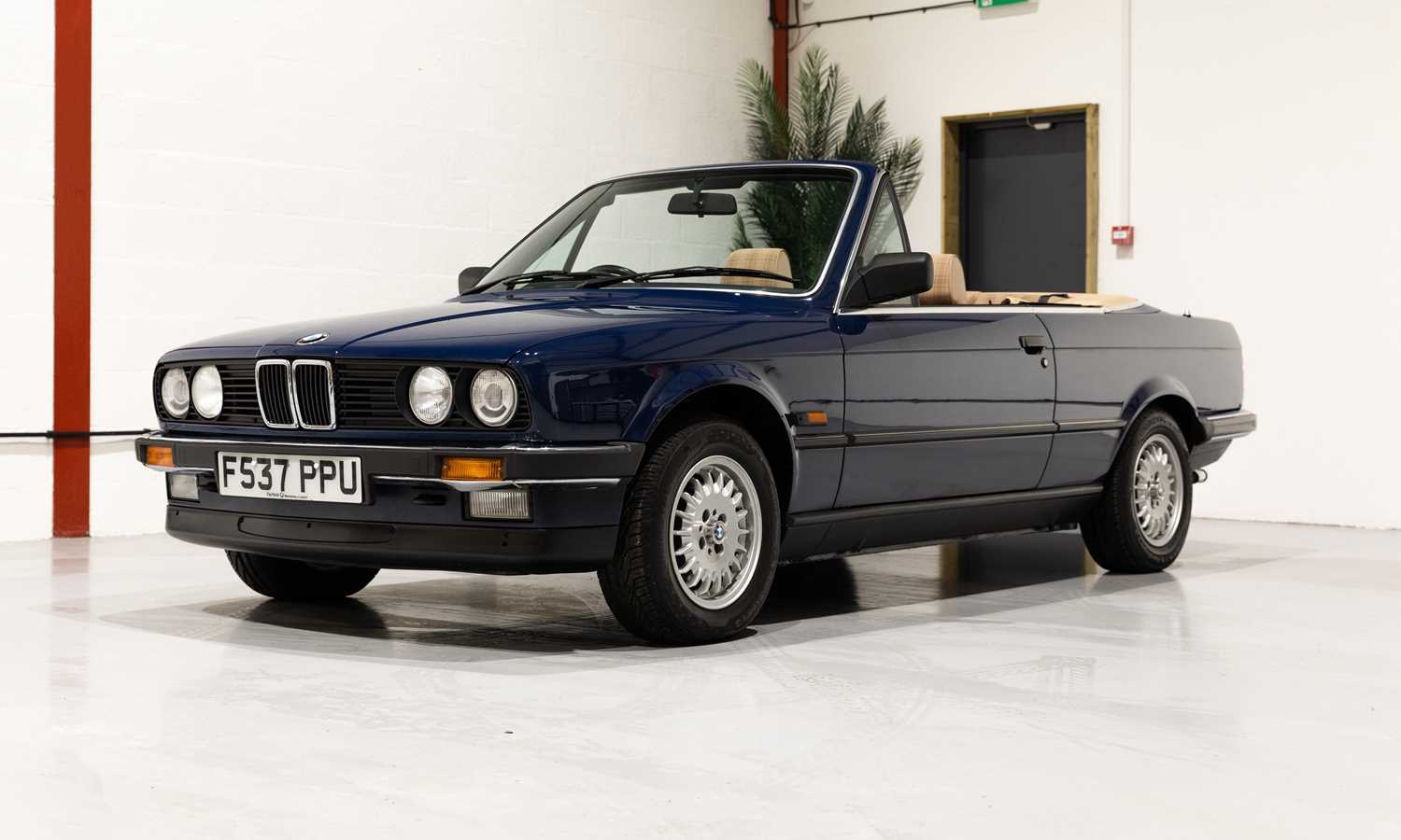 Lot 120 - 1989 BMW 320i Convertible