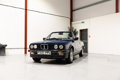 Lot 120 - 1989 BMW 320i Convertible