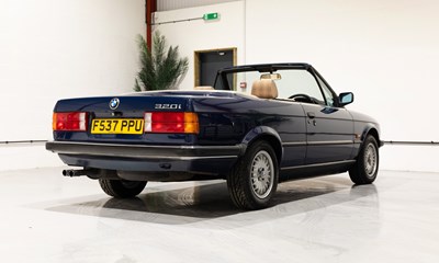 Lot 120 - 1989 BMW 320i Convertible