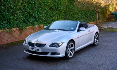 Lot 288 - 2008 BMW 630i Cabriolet