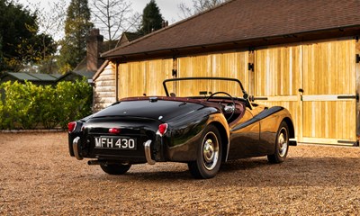 Lot 203 - 1954 Triumph TR2 (Long Door)