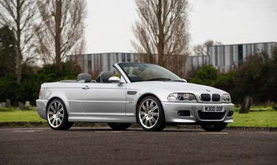 Lot 137 - 2003 BMW M3 Convertible