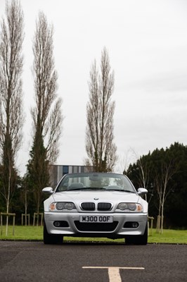 Lot 137 - 2003 BMW M3 Convertible