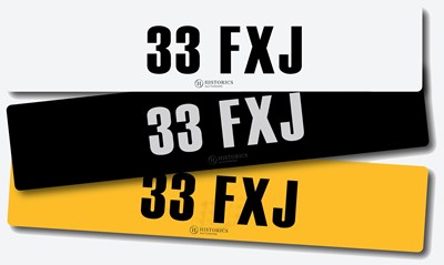 Lot 6 - Registration 33 FXJ