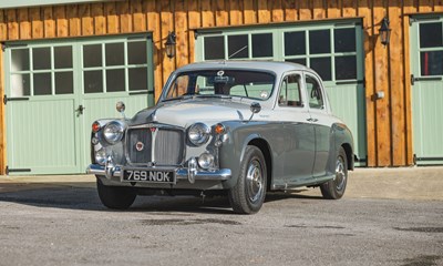 Lot 115 - 1963 Rover P4 110